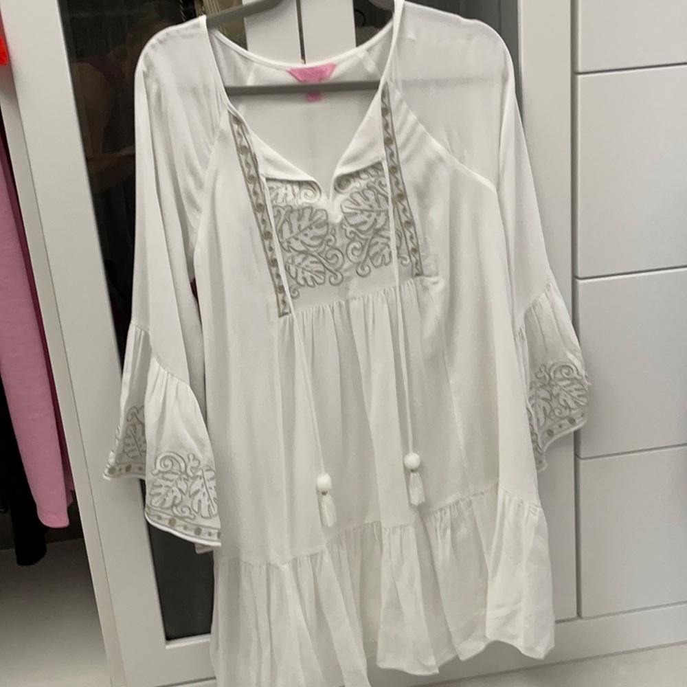 Lilly Pulitzer white dress